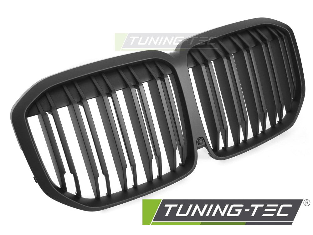 CALANDRE SPORT NOIR MAT À DOUBLE BARRE compatible BMW X7 G07 18-22