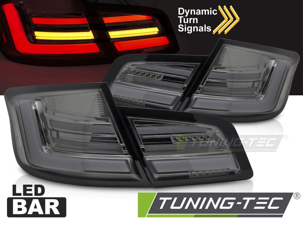 Feux arrière à LED fumés SEQ compatibles BMW F10 10-13