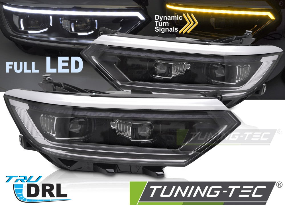 Phares Full LED avec feux de jour compatibles VW Passat B8 14-19
