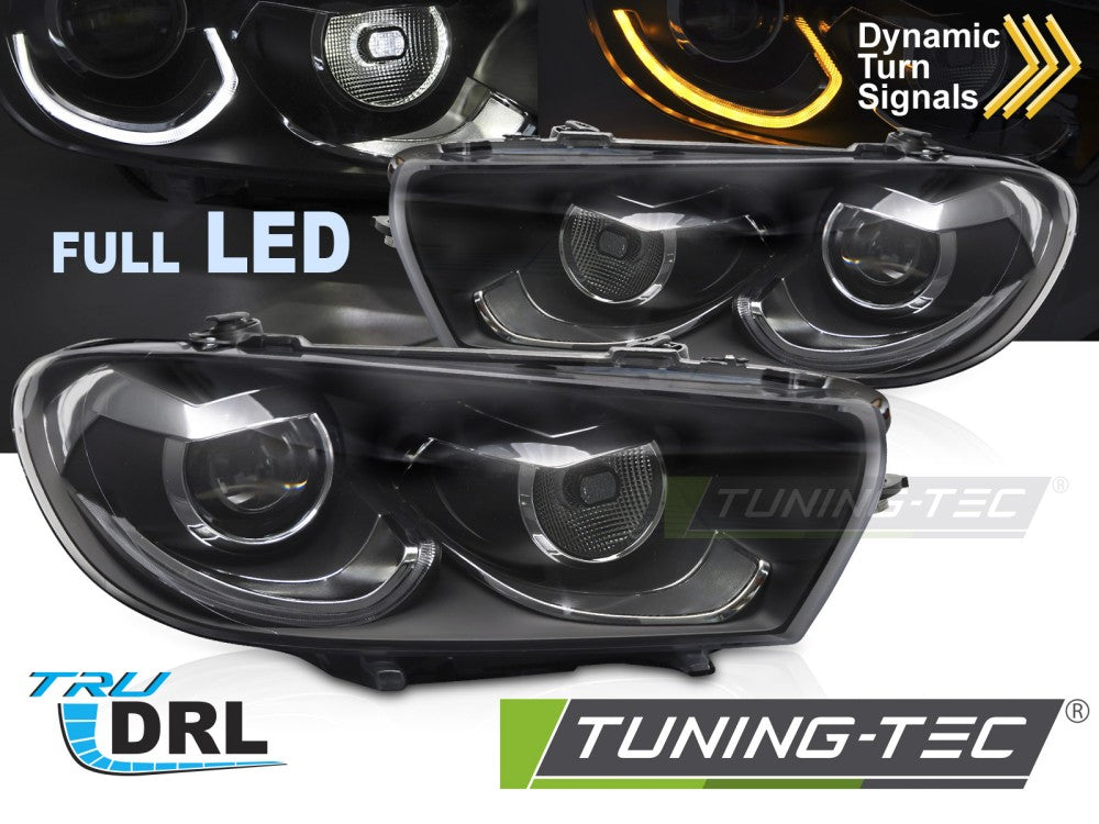 Phares Full LED SEQ compatibles VW Scirocco III 08-14