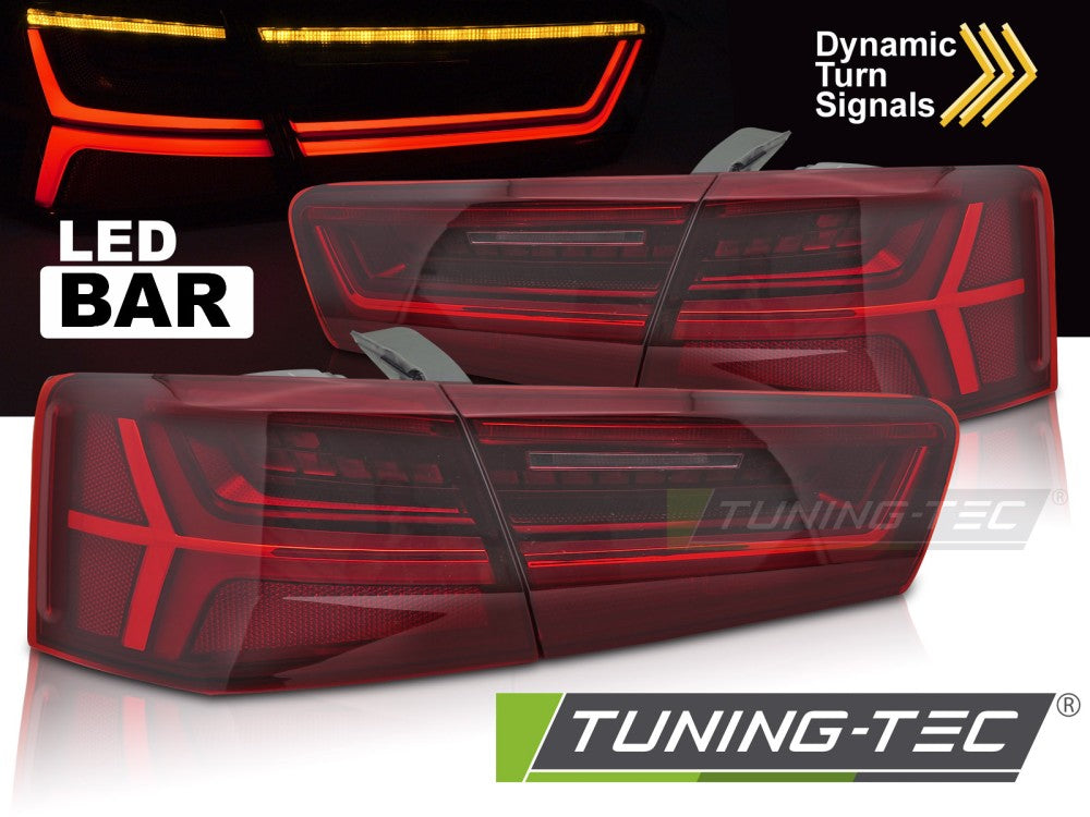FEUX ARRIÈRE À LED COMPLETS SEQ compatibles AUDI A6 C7 11-14