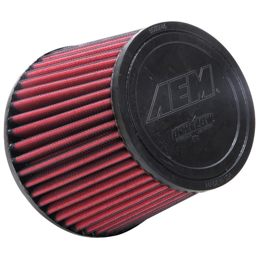 AEM - Filtre à air AEM DryFlow - FILTRE À AIR-; 5"FLG, 6-7/16"B, 5-1/8"T, 5"H (21-2073DK) - 21-2073DK