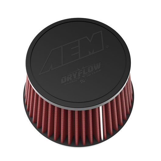 AEM - Filtre à air AEM DryFlow - FILTRE À AIR-; FLG 5", 6-1/2" B, 5-1/8" T, 4" H (21-2072DK) - 21-2072DK