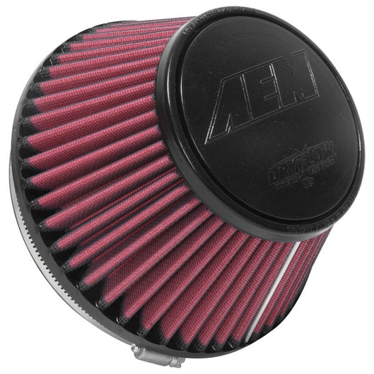 AEM - Filtre à air AEM DryFlow - FILTRE À AIR-; FLG 6", 7-1/2" B, 4-3/4" T, 4" H (21-2093DK) - 21-2093DK