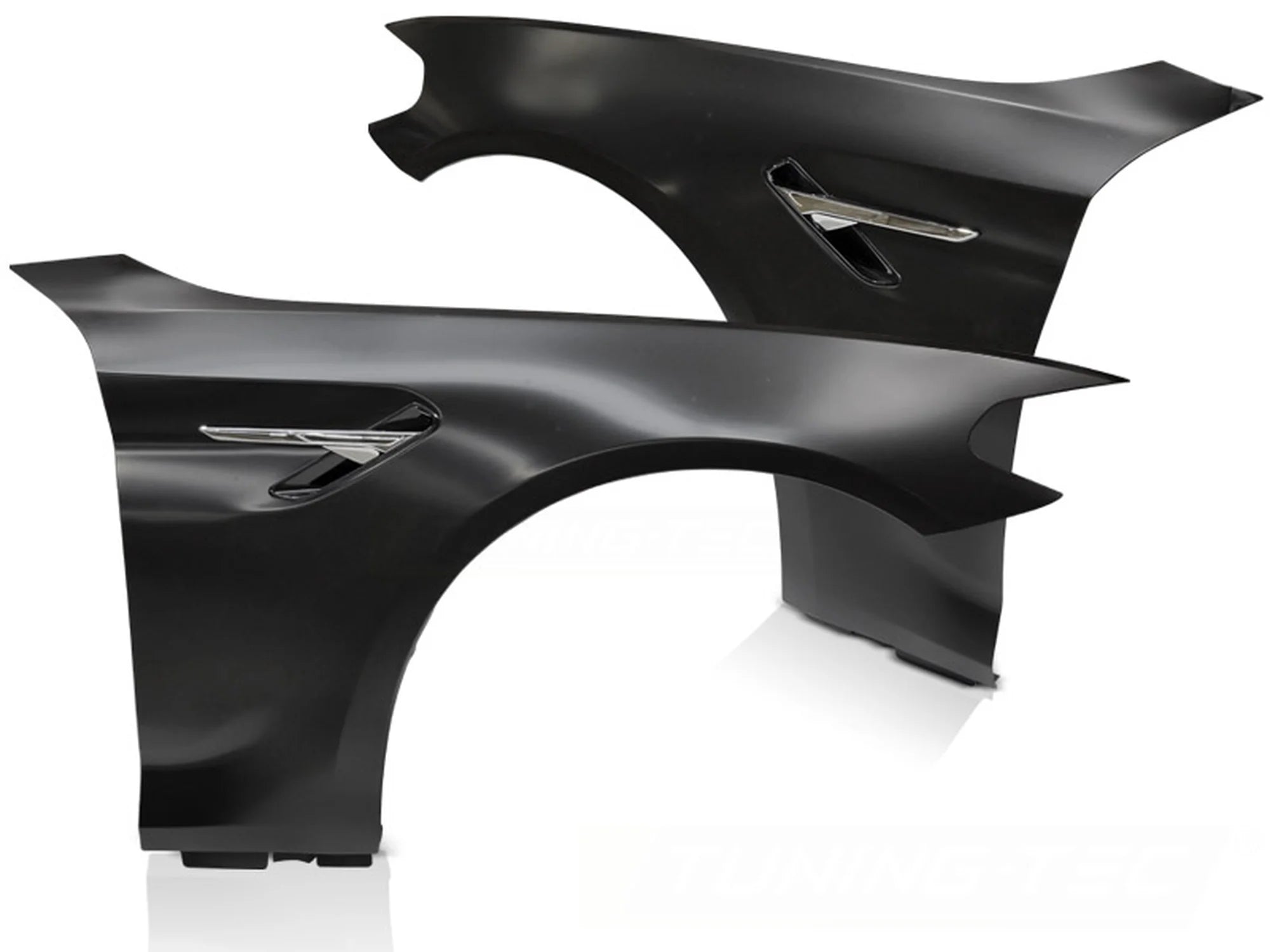 Ailes sport chromées avec aérations latérales, compatibles BMW G30 G31 17-20