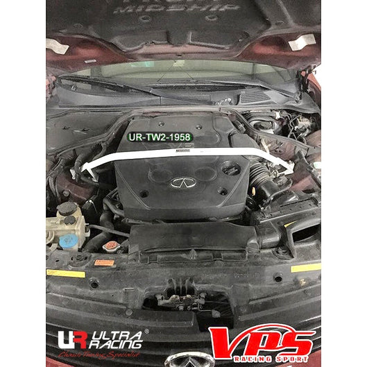  Barre anti-rapprochement Ultra Racing 2P INFINITI G35 3RD GEN (V35) 3.5 V6 2WD 2003-2006