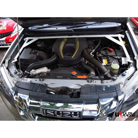  Barre anti-rapprochement Ultra Racing 4P ISUZU D-MAX 2ND GEN (RT50) 2.5D 2WD 2012+