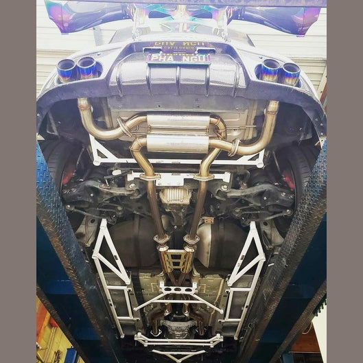  Barre de torsion arrière Ultra Racing à 8 points HYUNDAI GENESIS COUPE (BK) 3.8 2WD FACELIFT 2009-2016