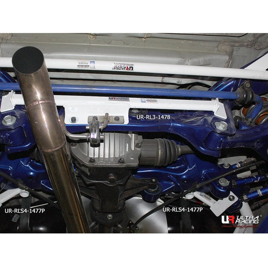  Barre inférieure arrière 4 points Ultra Racing HYUNDAI GENESIS COUPE (BK) 2.0T 2WD 2009-2016