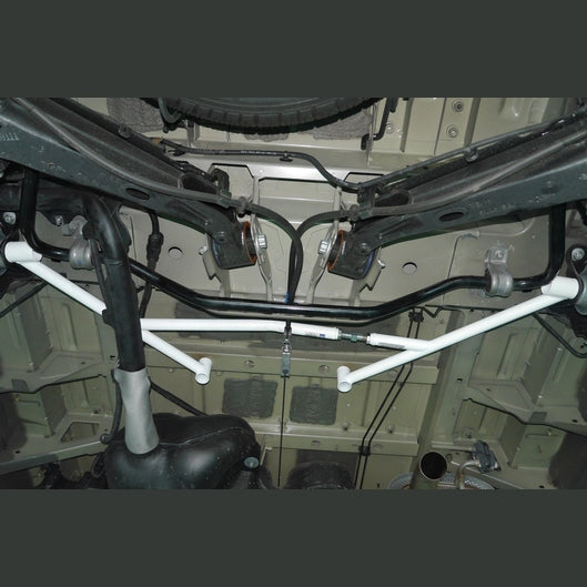  Barre inférieure arrière 4 points Ultra Racing PEUGEOT TRAVELLER 3RD GEN (MK3) 2.0D 2WD 2016+