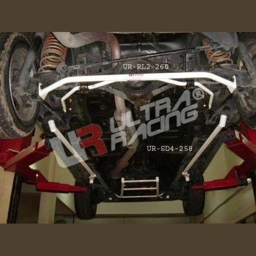  Barres de plancher 3 points Ultra Racing 2x TOYOTA COROLLA SPRINTER TRUENO (AE86) 1.6-4A-GE 2WD HATCHBACK 1984-1987