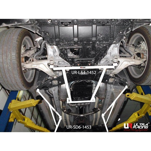  Barres latérales Ultra Racing 2x 3 points INFINITI FX35 2ND GEN (S51) 3.5 4WD 2009-2017