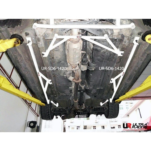 Barres latérales/de plancher Ultra Racing 2x 3 points MITSUBISHI EVO 10 10TH GEN (CZ4A) 2.0T 4WD 2007-2016