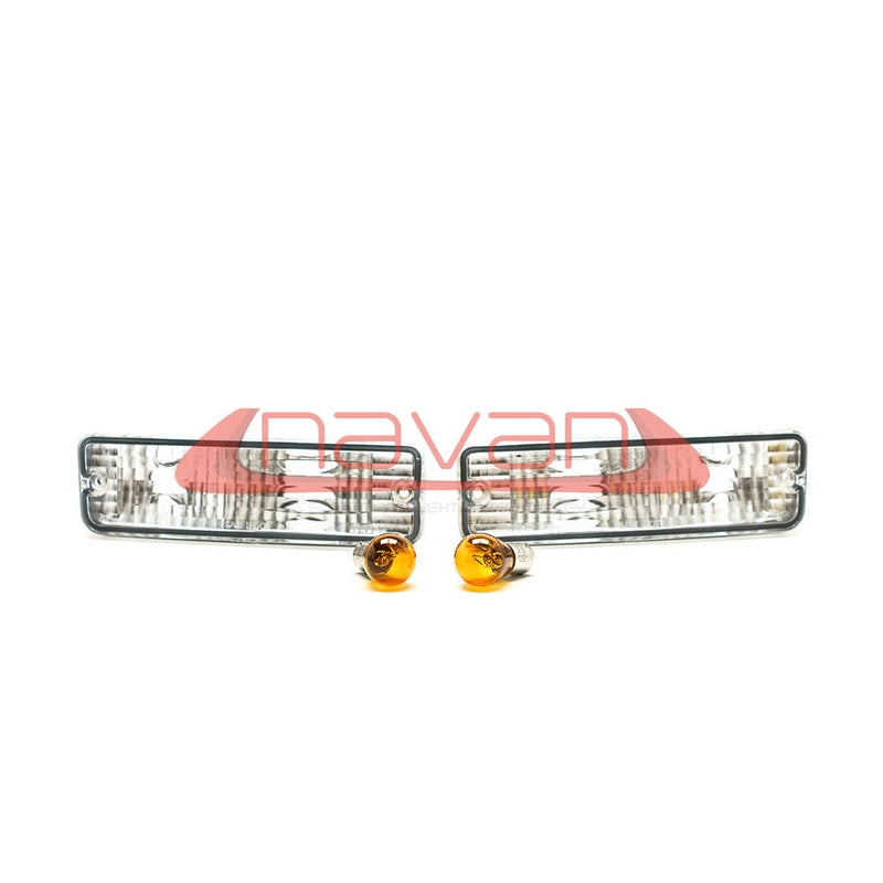  Clignotants Avant Navan Crystal pour Nissan 200SX S13 Phase 1