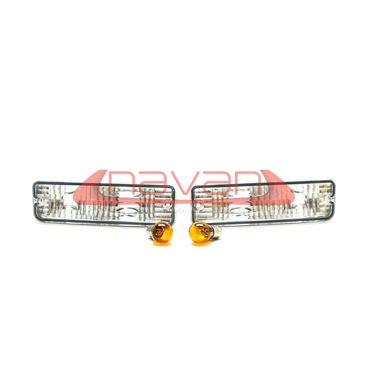  Clignotants Avant Navan Crystal pour Nissan 200SX S13 Phase 1