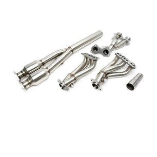  Collecteur d'échappement inox avec Y-Pipe pour VW Golf IV R32 Audi TT 3.2 VR6