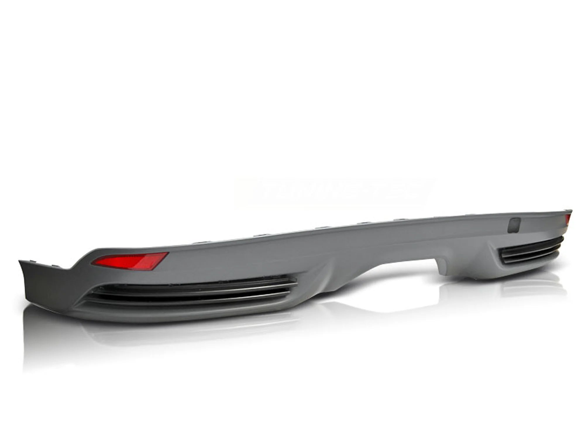 Diffuseur à sortie unique sport compatible avec Ford Focus MK3 11-14 à hayon