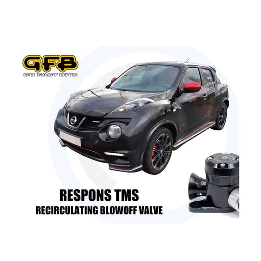  Dump valve réglable Respons TMS GFB Nissan Juke 10+ 1.6 CVT Turbo