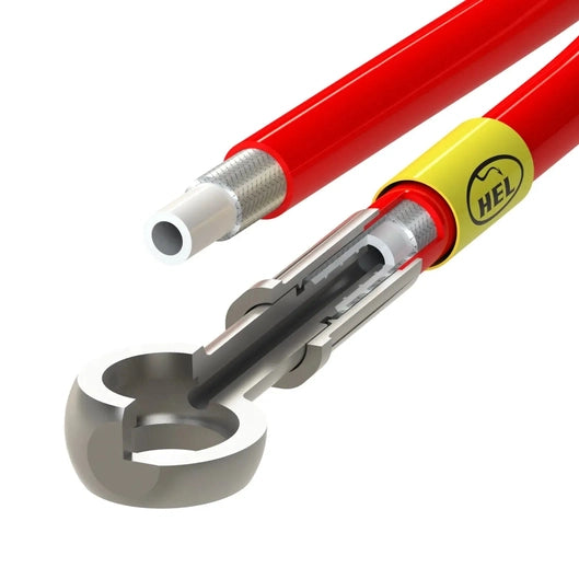  Durites de frein aviation HEL Performance pour Volkswagen Touran 2.0 TDI (2004-)