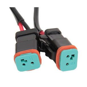  Faisceau électrique waterproof pour 2 LED