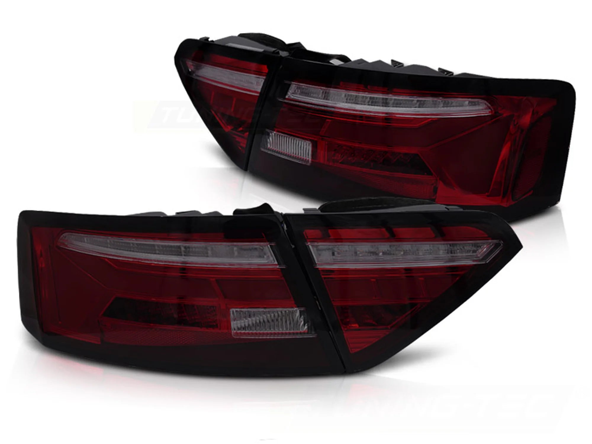 Feux arrière à LED à LED fumés rouges, compatibles avec Audi A5 11-16, ampoule d'origine