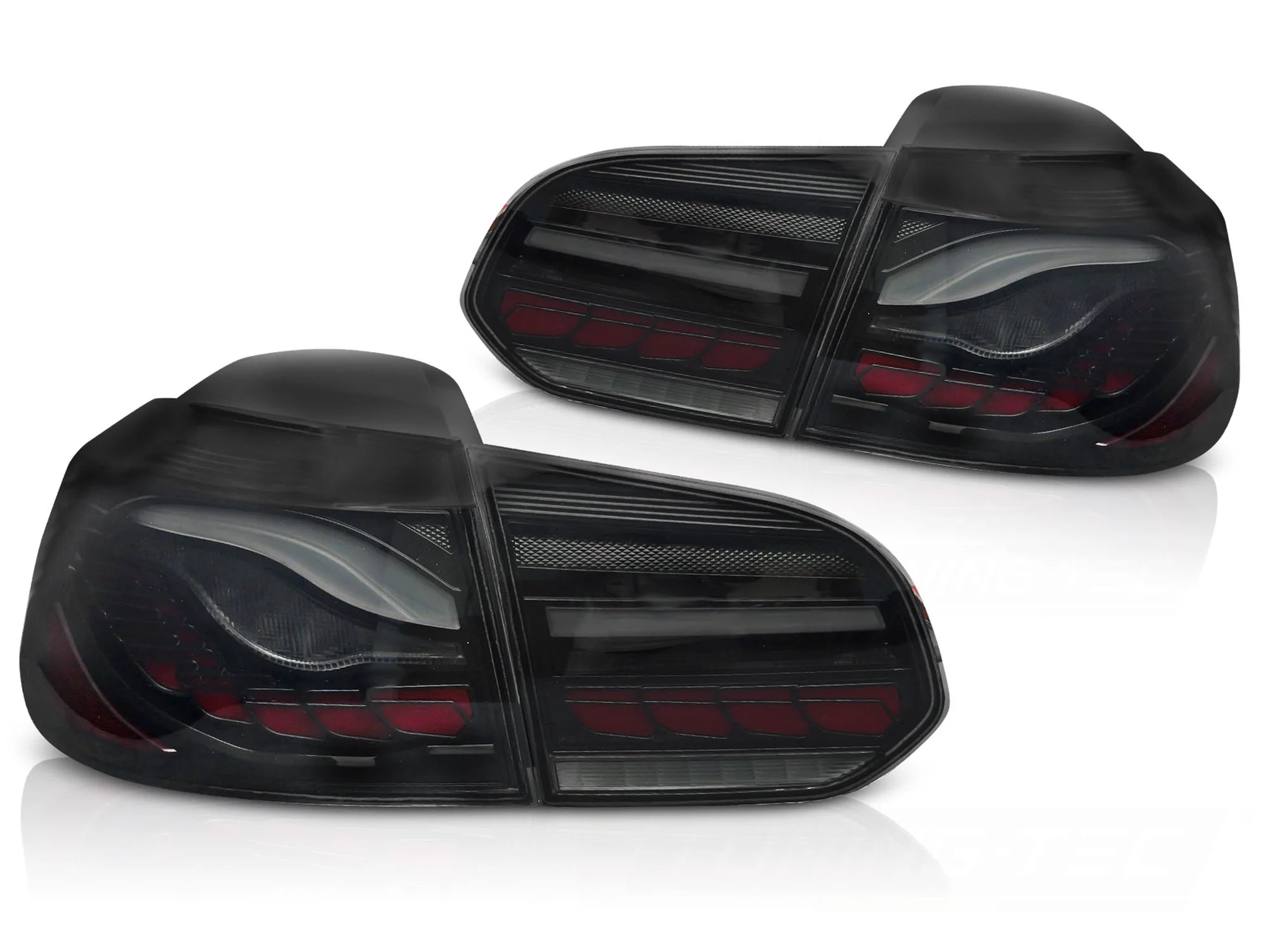Feux arrière à LED fumés OLED compatibles VW Golf VI 08-13