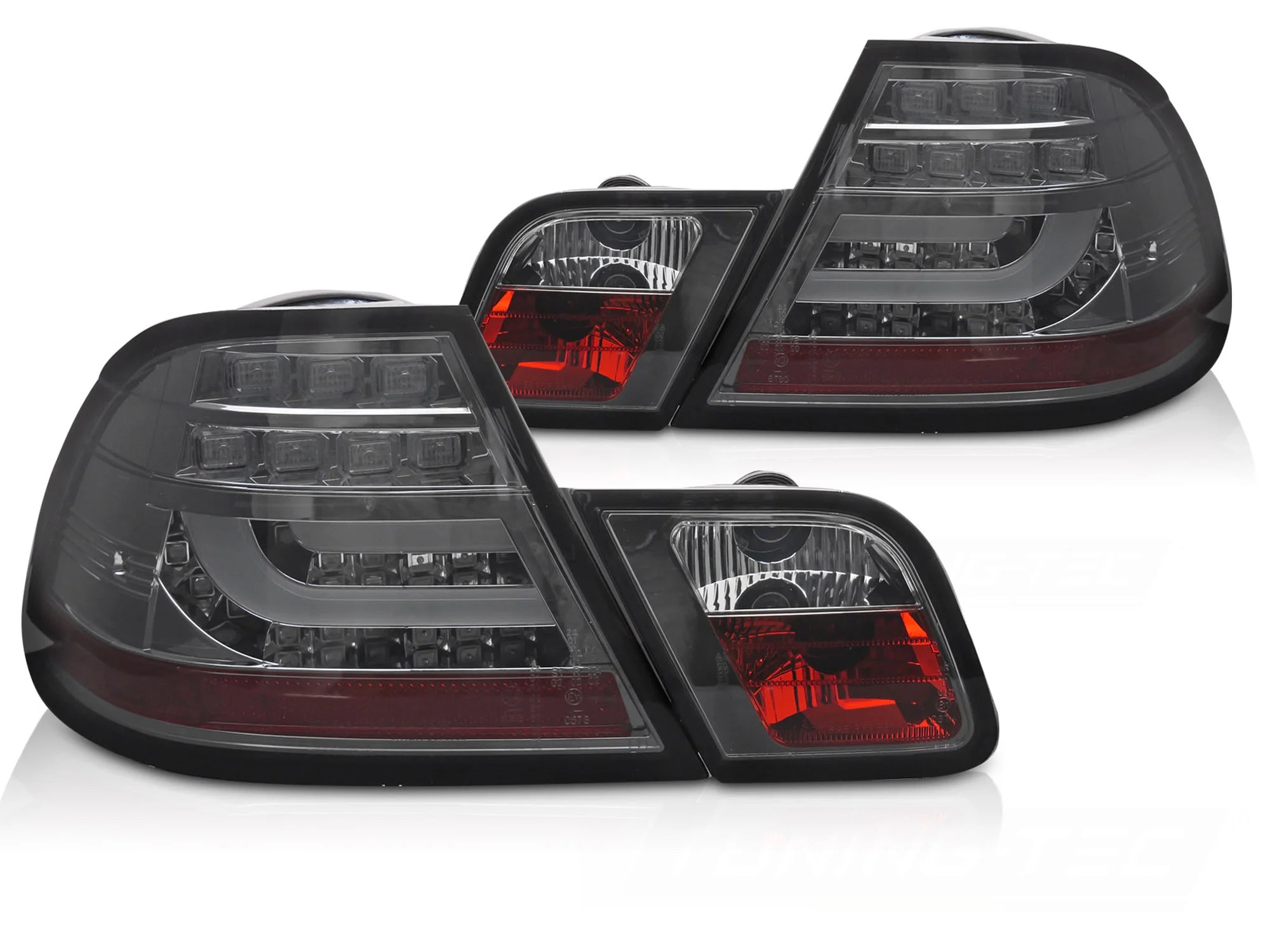 Feux arrière à LED fumés compatibles BMW E46 Coupé 99-03