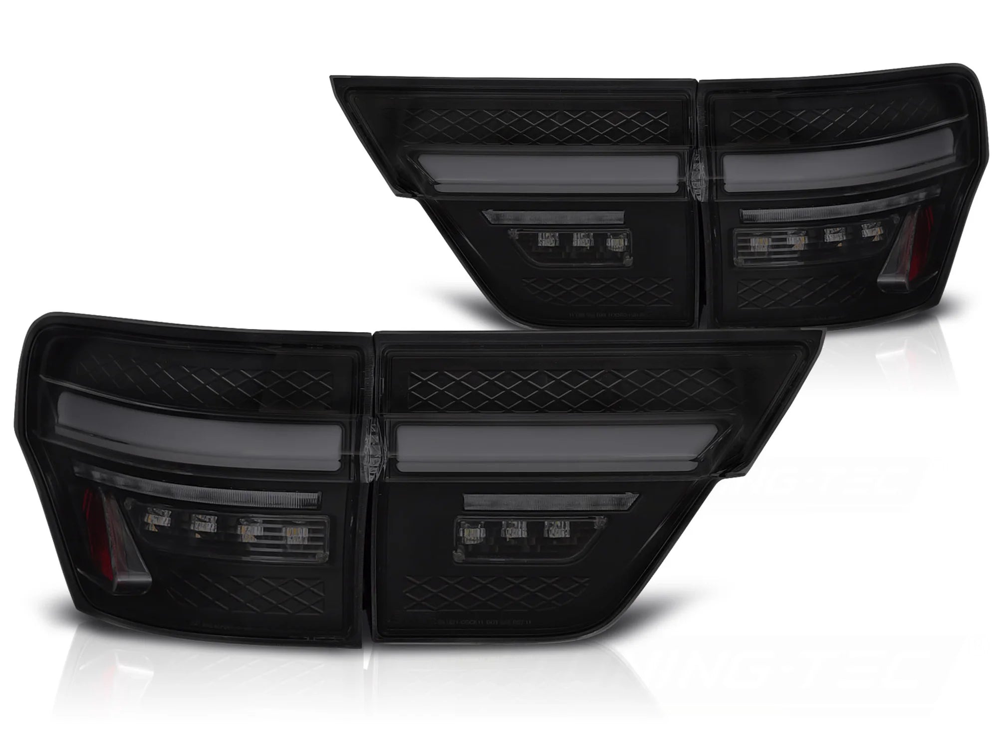 Feux arrière à LED fumés pour Jeep Grand Cherokee WK2 11-13