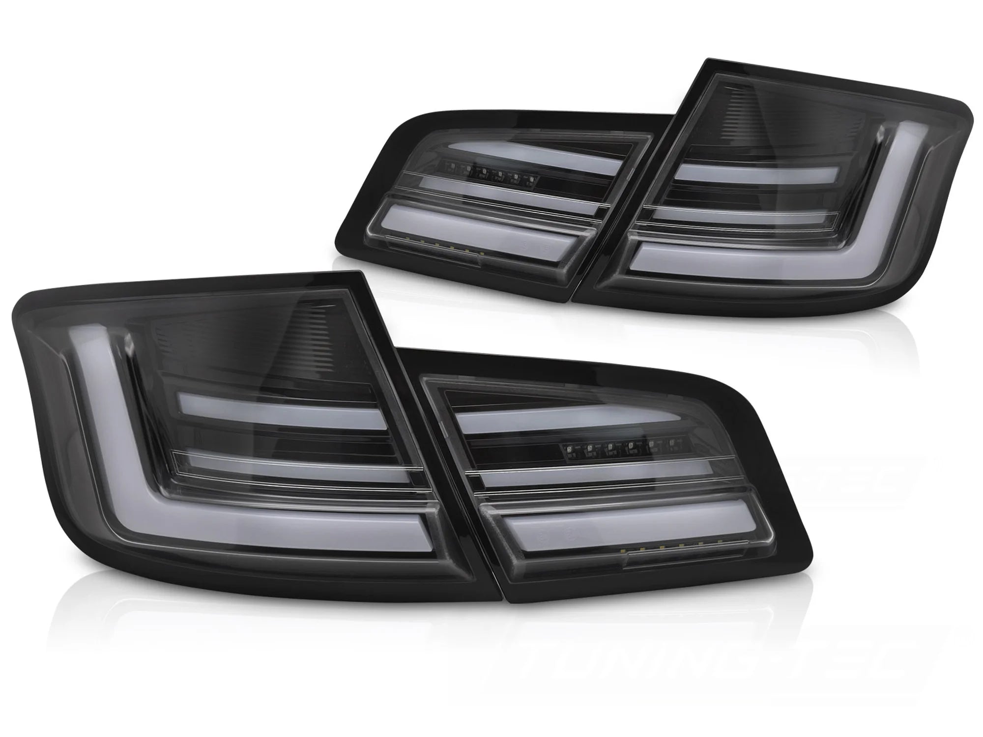 Feux arrière à LED noirs Dynamique compatibles BMW F10 10-13