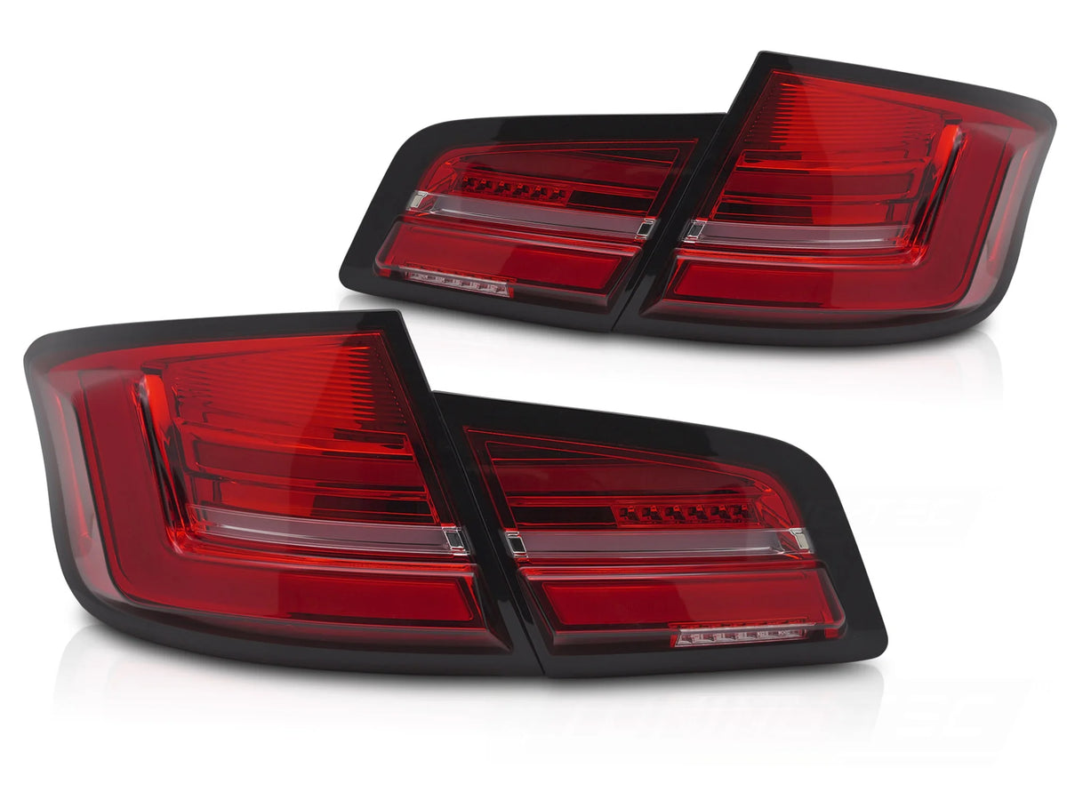 Feux arrière à LED rouges et blancs séquentiels compatibles BMW F10 10-13