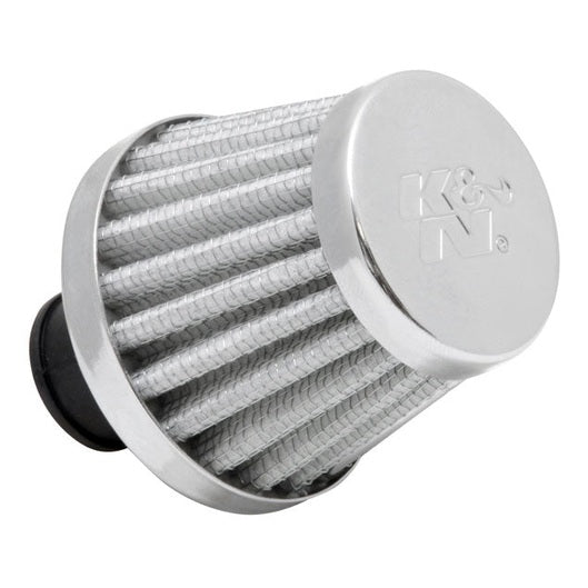 Filtre à air K&N - Ventilateur/reniflard - 3/8"-1/2"ID FLG X 2"OD B X 1-3/4"H X 1,5"TP CR (62-1600WT) - 62-1600WT