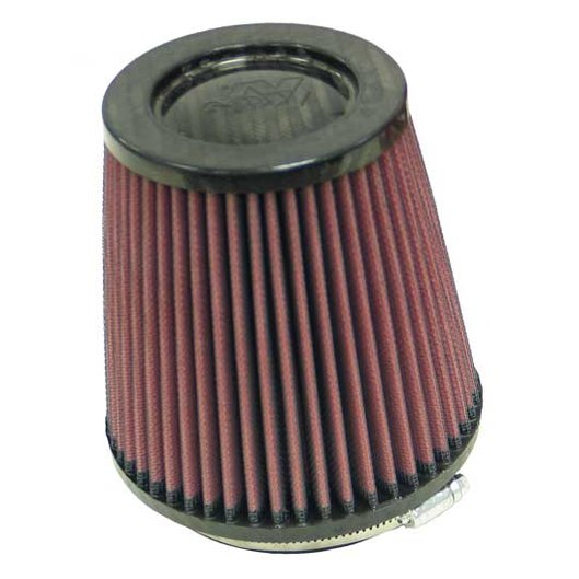 Filtre à air universel K&N - Dessus en fibre de carbone - 4"FLG, 5-3/8"B, 4"T, 5-1/2"H (RP-4660) - RP-4660