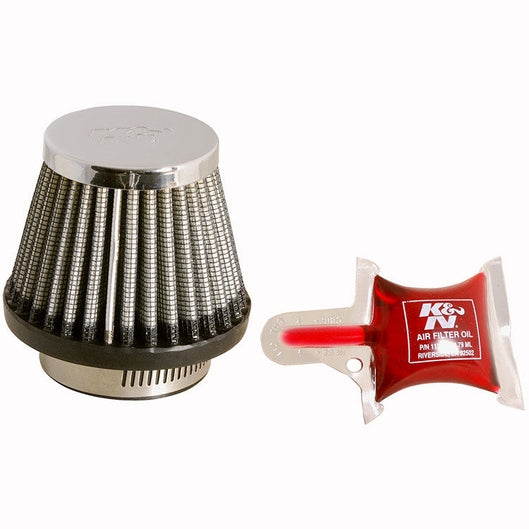  Filtre à air universel K&N à fixation par collier - 1-11/16