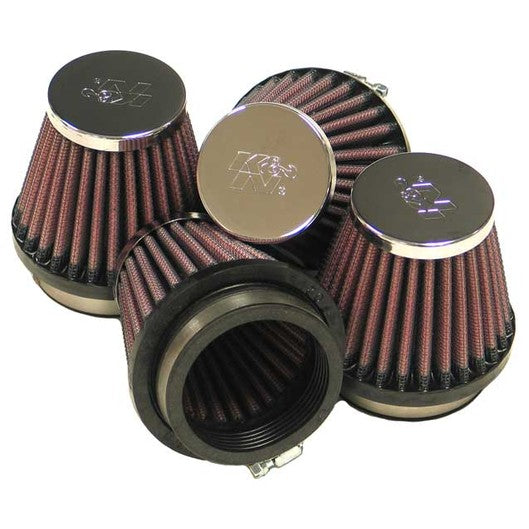  Filtre à air universel K&N à fixation par collier - 2-1/8
