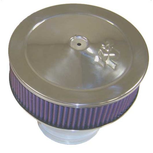  K&N - Ensemble de cornet d'admission - 5-1/8 po 9 po de diamètre 2-3/4 po ouvert à 360° (58-1190) - 58-1190