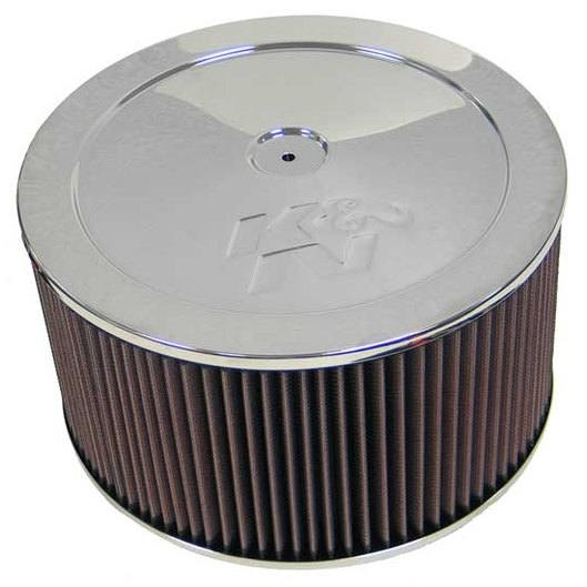  K&N - Ensemble filtre à air rond - 5-1/8