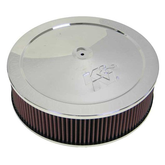  K&N - Ensemble filtre à air rond - 5-1/8