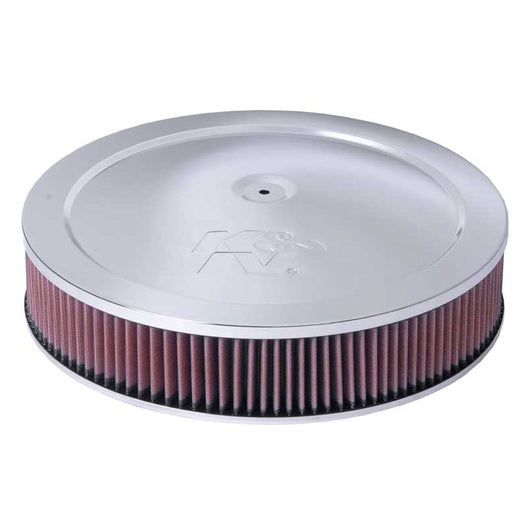  K&N - Ensemble filtre à air rond - 5-1/8