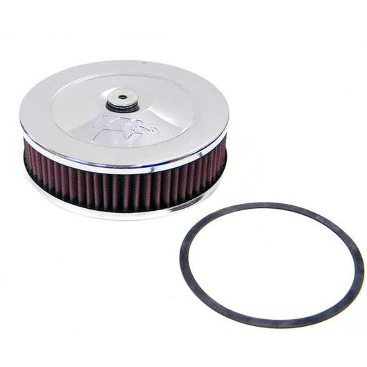  K&N - Ensemble filtre à air rond - 5-1/8