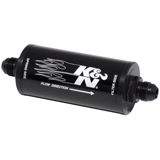  K&N - Filtre à carburant/huile - FILTRE À ESSENCE EN LIGNE - 8AN - 25 MICRONS (81-1001) - 81-1001