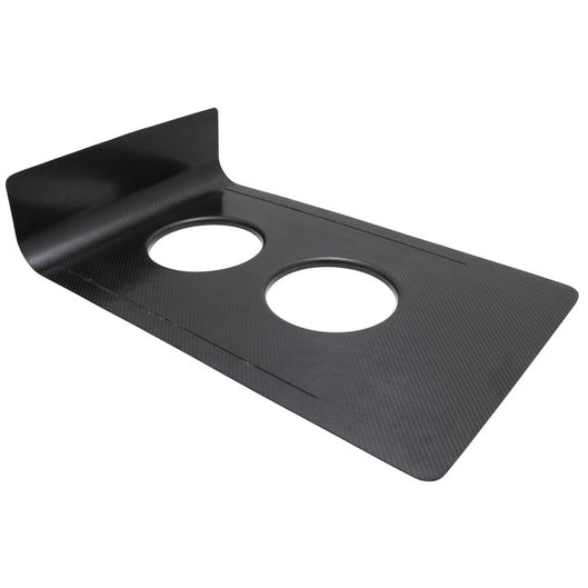 K&N - Panne d'admission d'air en fibre de carbone pour capot - Panne d'admission d'air intérieure pour capot-; Carburateur DOMINATOR 7,25" (100-8509) - 100-8509