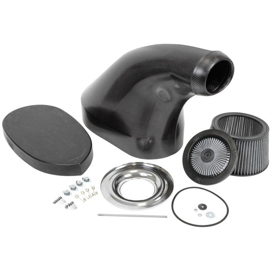  K&N - Prise d'air composite NHRA - PRISE D'AIR DRAGSTER AVEC FILTRE HOLLEY STANDARD (100-8504) - 100-8504