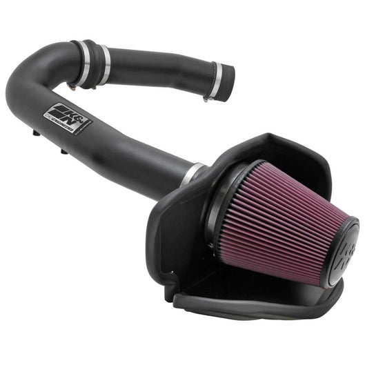  K&N - Système d'admission d'air haute performance - KIT D'ADMISSION PERF.-; JEEP GRAND CHEROKEE, DODGE DURANGO V6-3.6L F/I (77-1560KTK) – Dodge / Jeep - 77-1560KTK