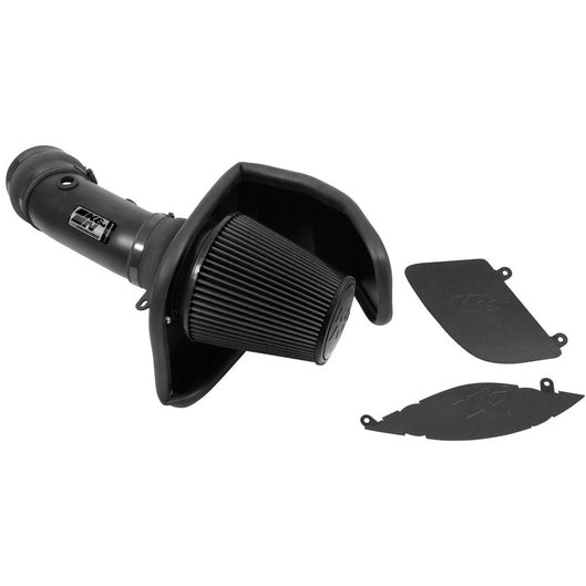 K&N - Système d'admission d'air haute performance - SYSTÈME D'ADMISSION D'AIR DRYFLOW-; DODGE CHALL HELLCAT SC V8-6.2L 17-23 (30-2553TTK) – Dodge - 30-2553TTK