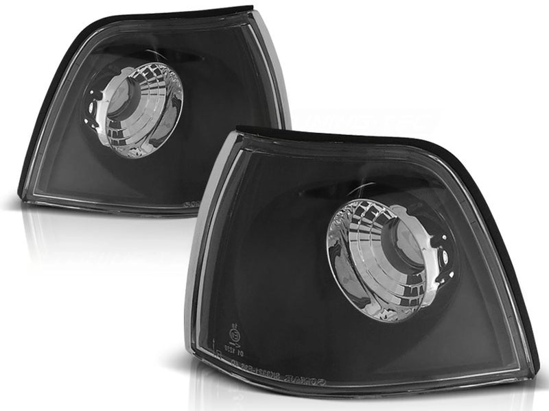 Feux de Clignotants avant noirs compatibles avec BMW E36 12.90-09.99