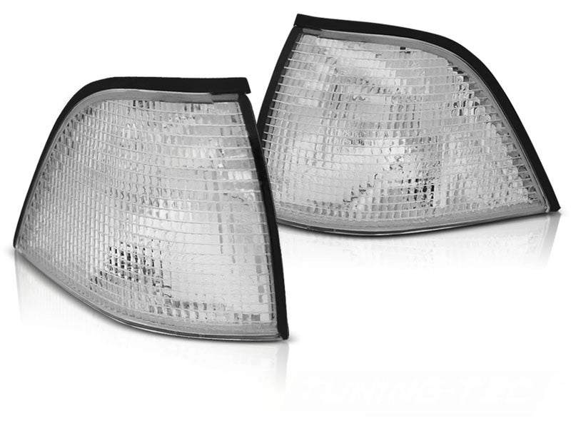 Feux de Clignotants avant blancs compatibles avec BMW E36 Coupé 12.90-09.99