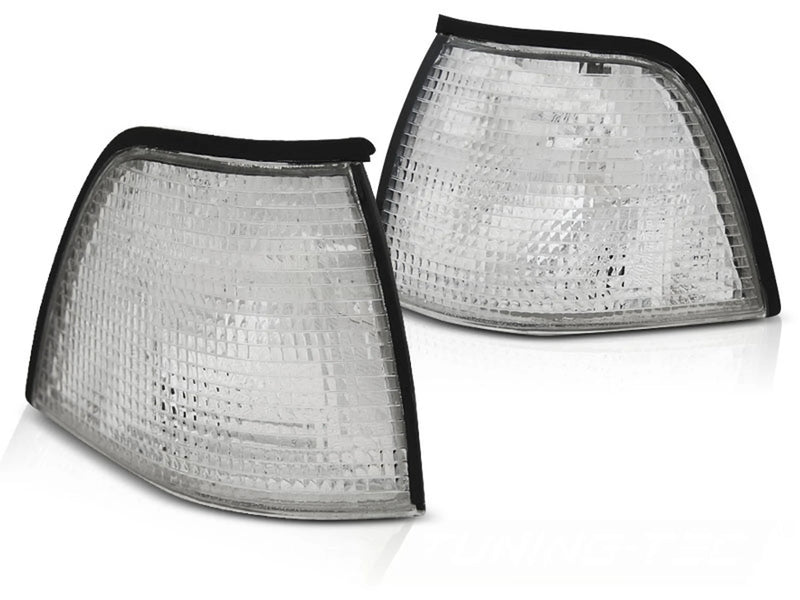 Feux de Clignotants avant blancs compatibles BMW E36 12.90-09.99