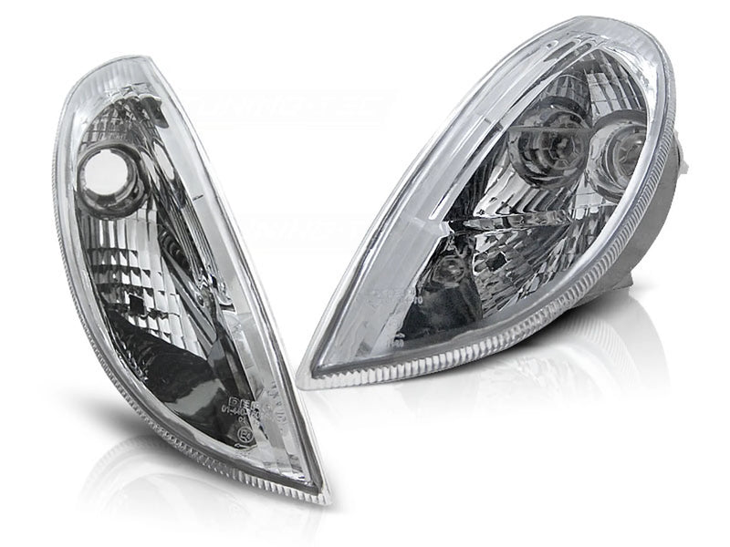 FEU DE Clignotants avant CHROMÉ compatible MERCEDES R170 SLK 04.96-04
