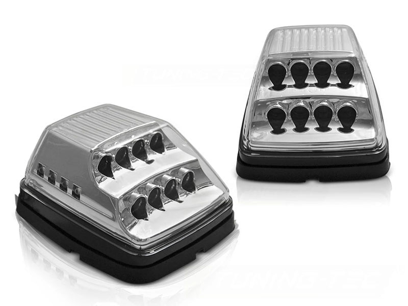 Clignotant avant à LED chromé Dynamique compatible avec Mercedes Classe G W463 90-12