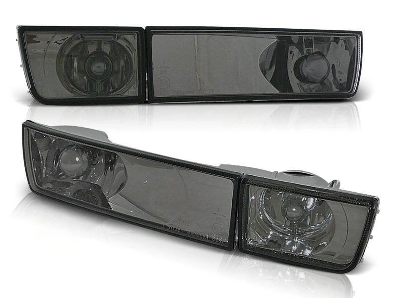 Feux de Clignotants avant avec antibrouillards fumés compatibles VW Golf 3 / Vento